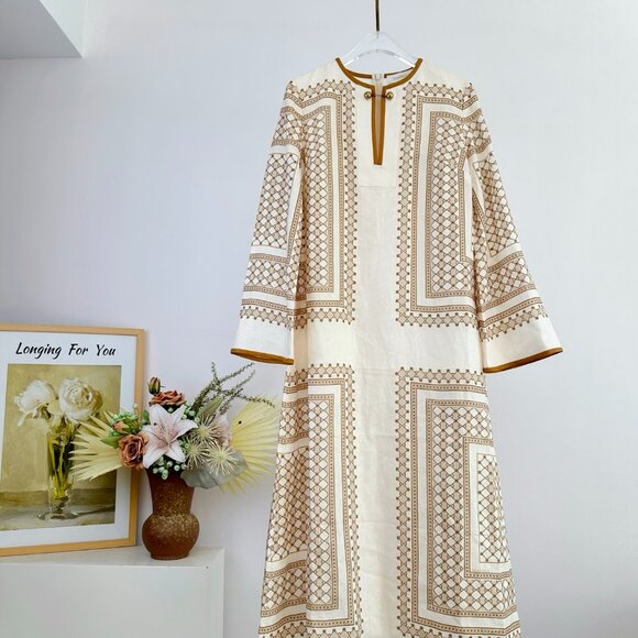 𝒁𝑰𝑴𝑴𝑬𝑹𝑴𝑨𝑵𝑵 HYPNOTIC midi dress - Picture 6 of 8